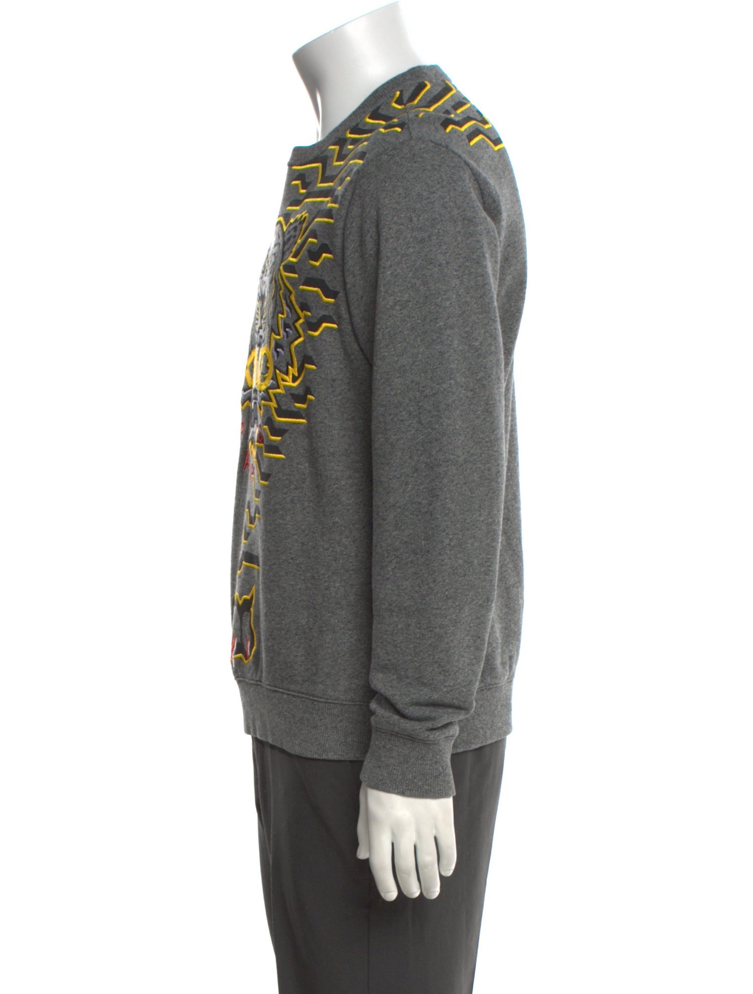 Kenzo Graphic Print Crew Neck Sweatshirt