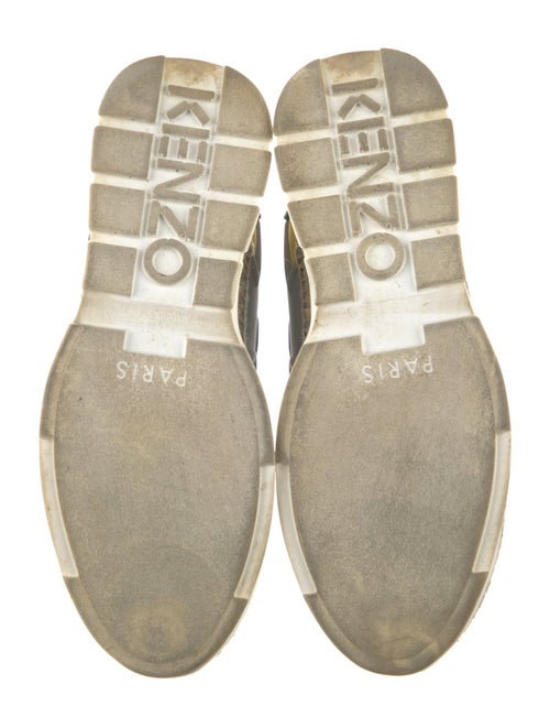 Kenzo Neoprene Colorblock Pattern Chunky Sneakers