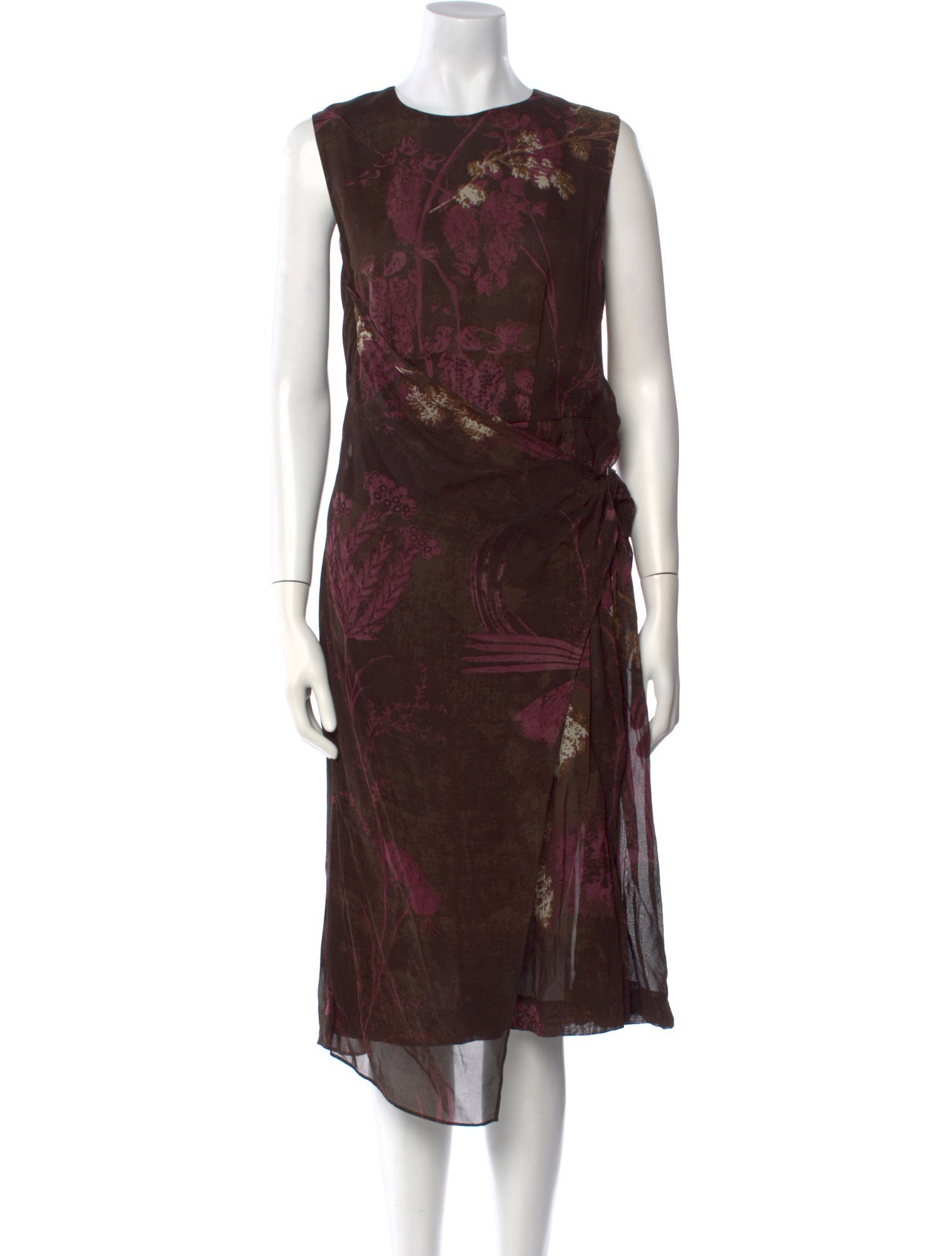 Kenzo Printed Midi Length Dress