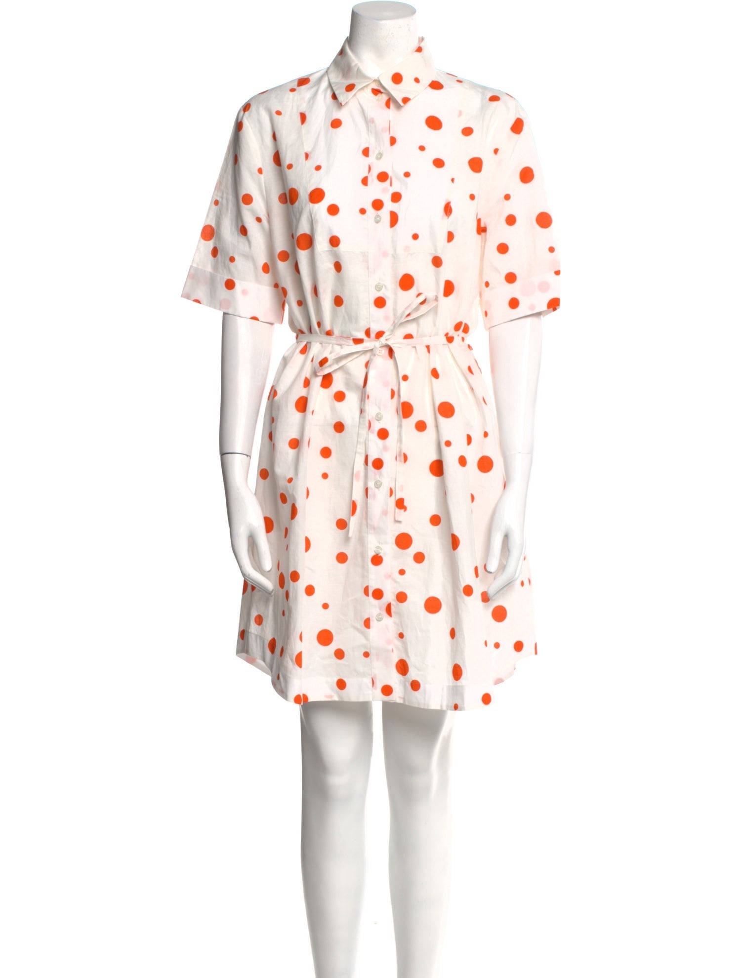 Kenzo Polka Dot Print Mini Dress