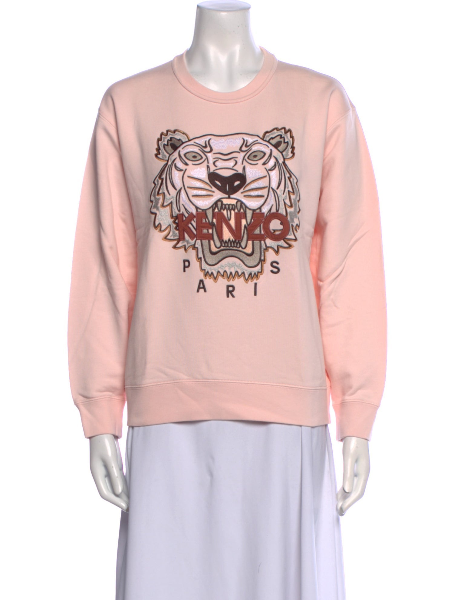 Kenzo Graphic Print Crew Neck Sweatshirt
