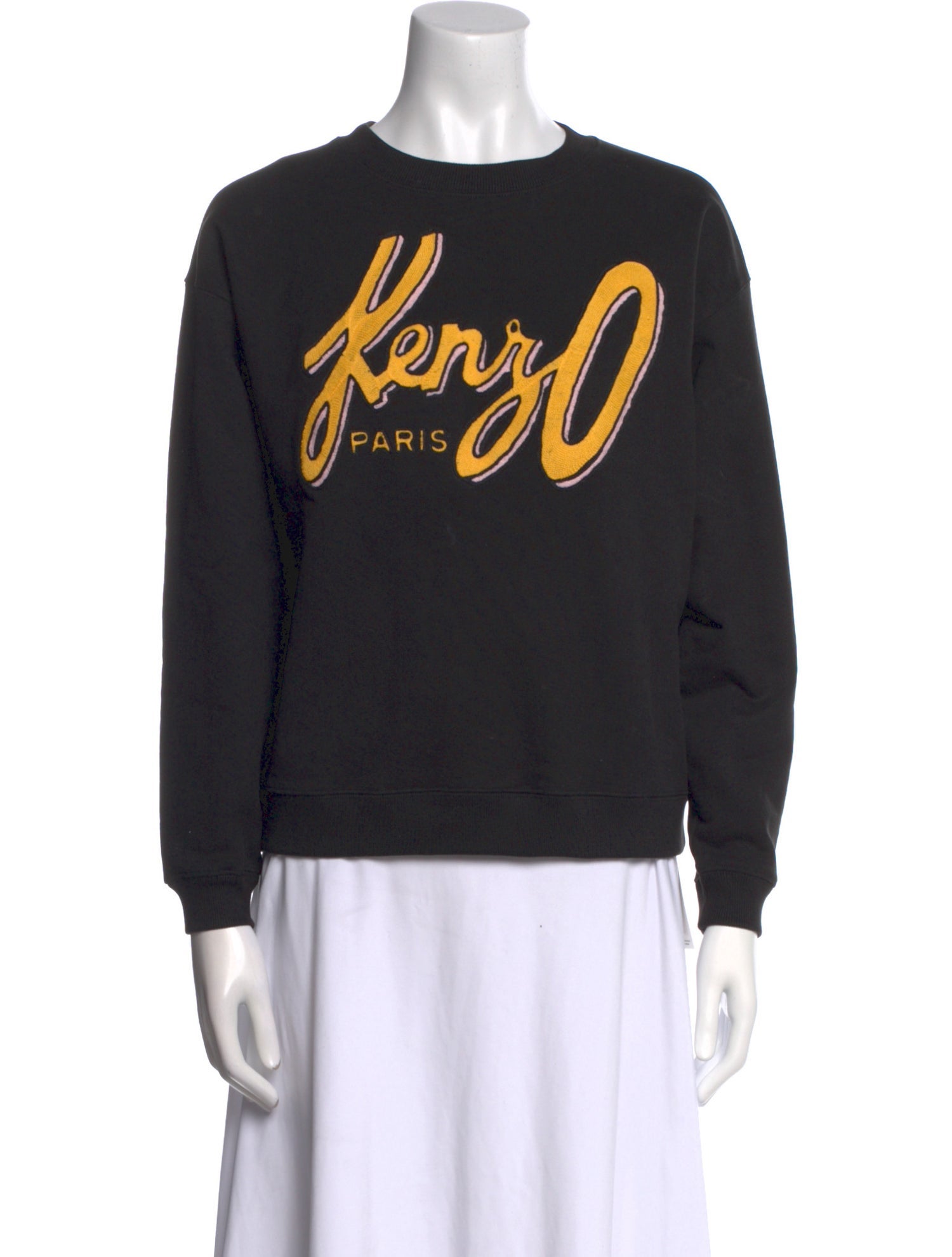 Kenzo Graphic Print Crew Neck Sweatshirt