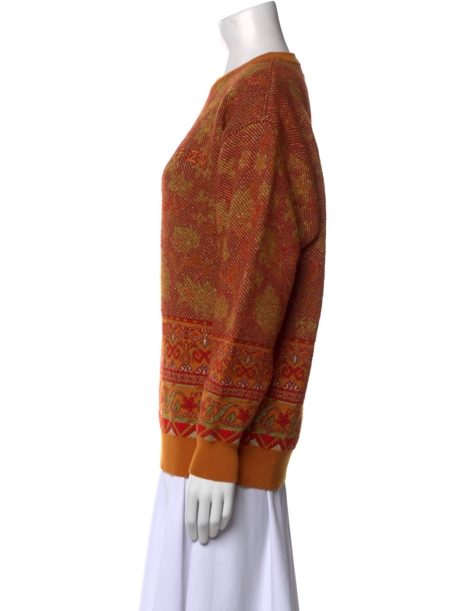 Kenzo Printed Crew Neck Sweater