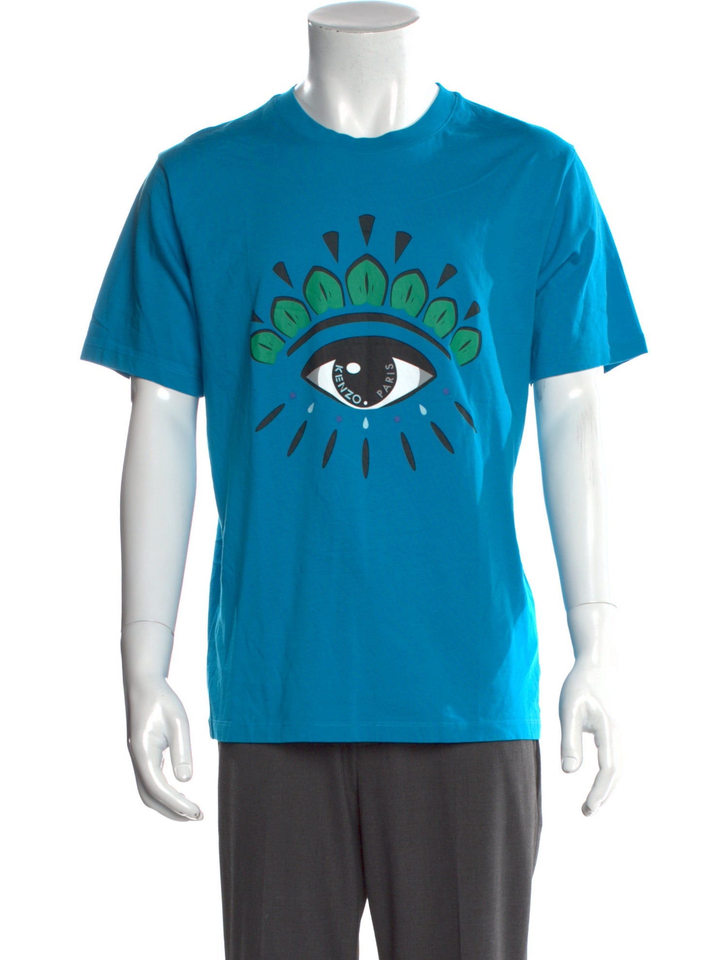 Kenzo Graphic Print Crew Neck T-Shirt