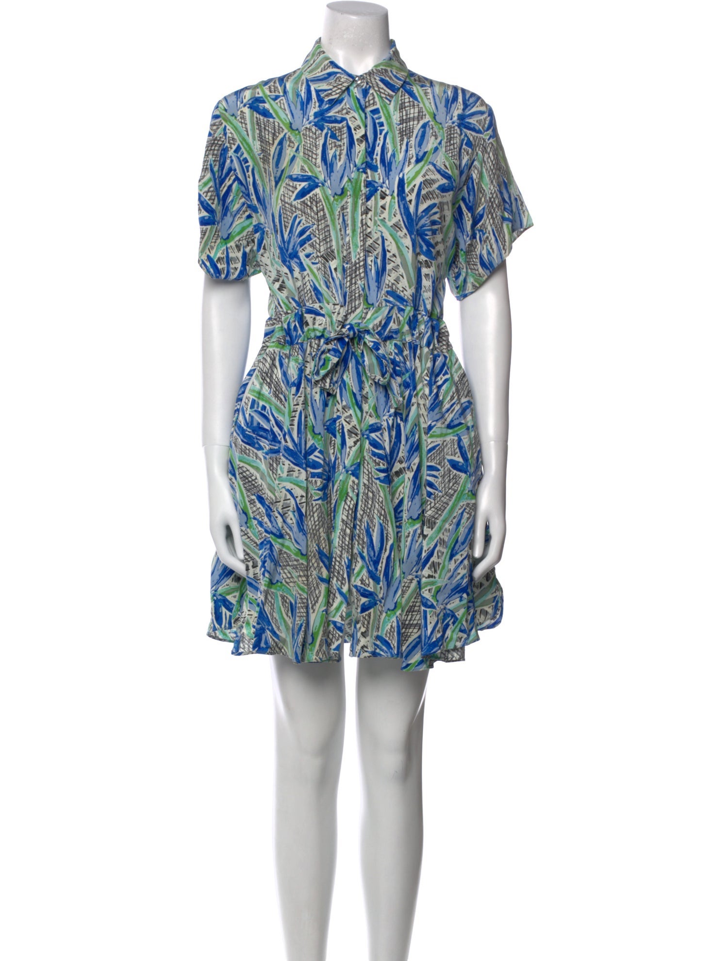 Kenzo Silk Mini Dress