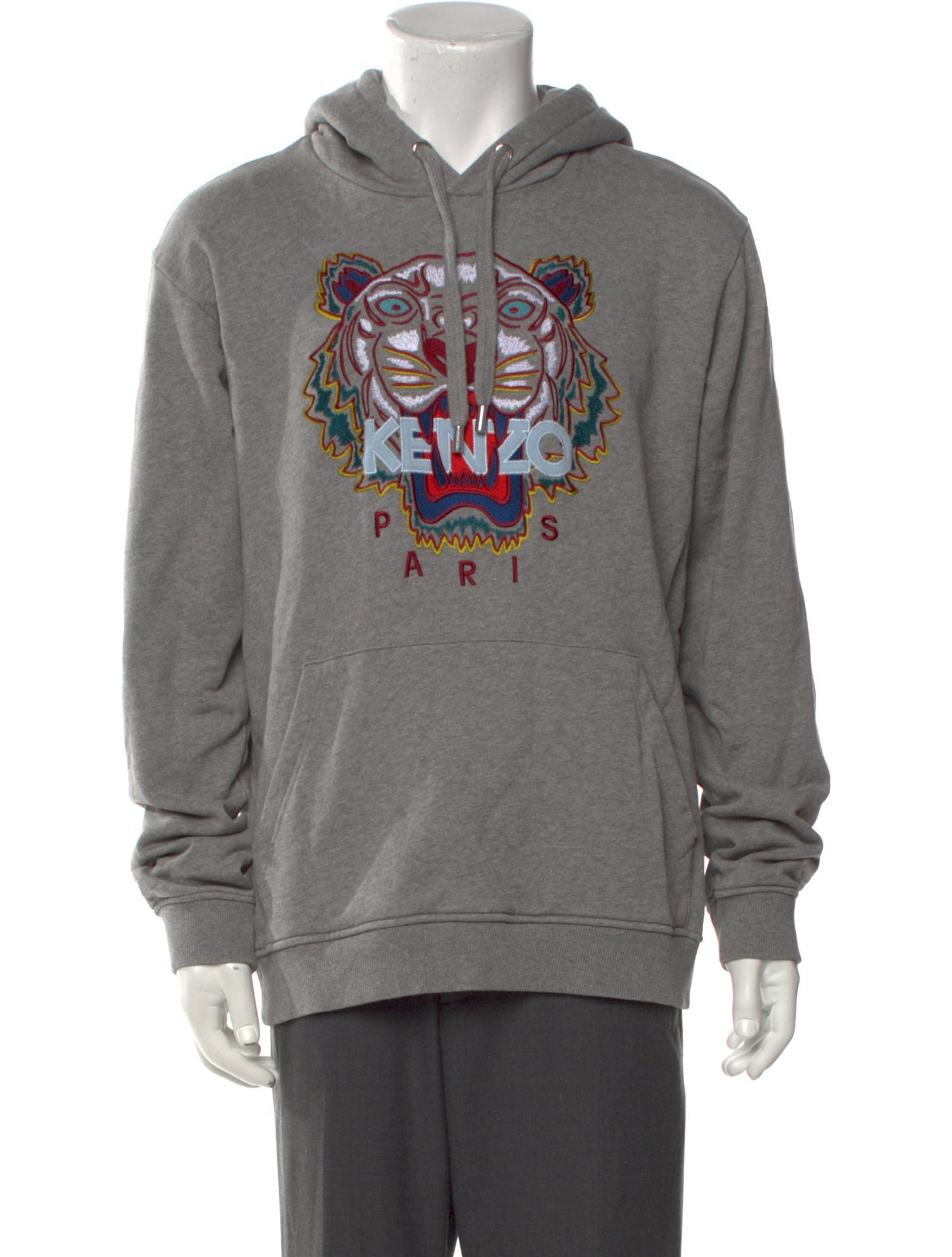 Kenzo Graphic Print Crew Neck Hoodie