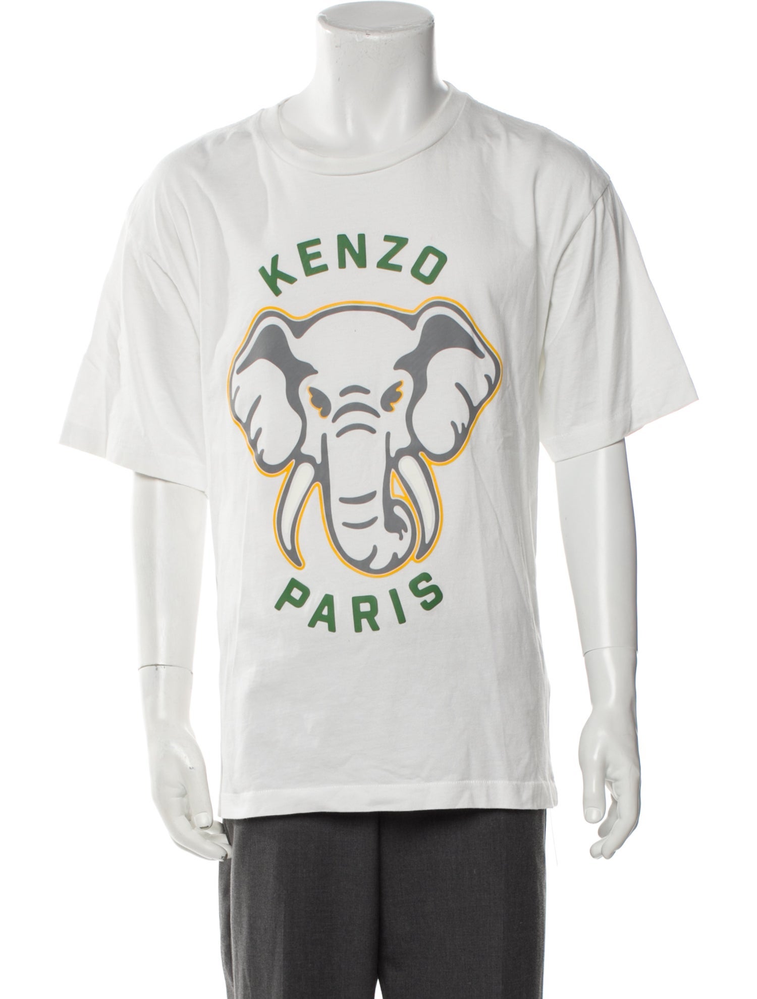 Kenzo Graphic Print Crew Neck T-Shirt