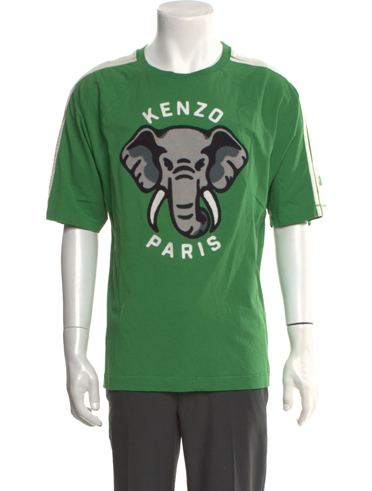 Kenzo Graphic Print Crew Neck T-Shirt