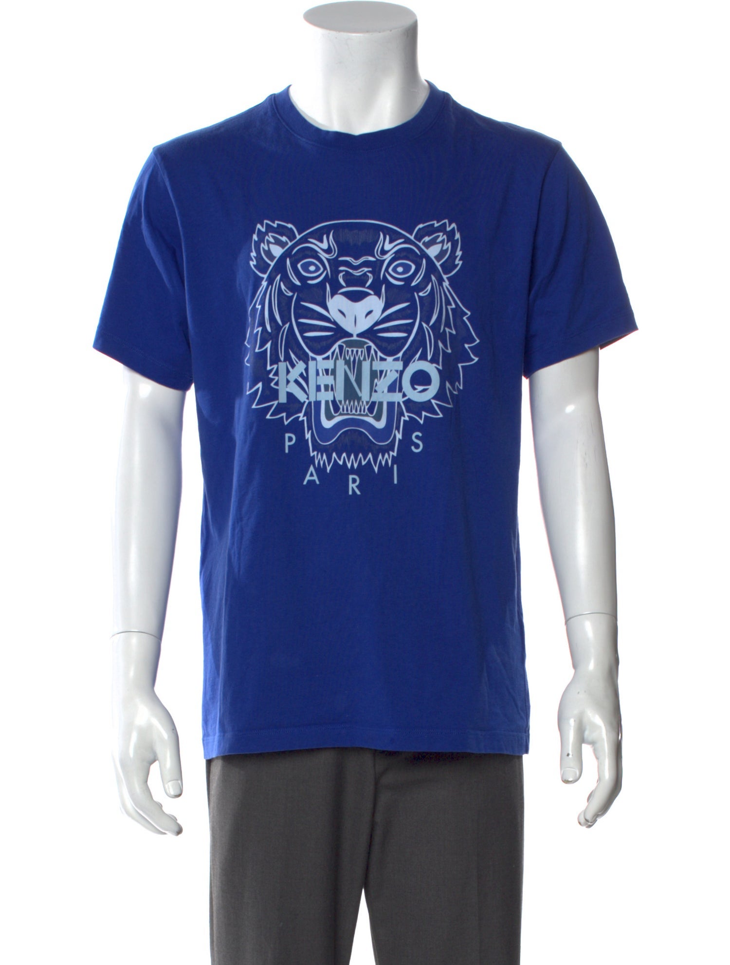 Kenzo Graphic Print Crew Neck T-Shirt