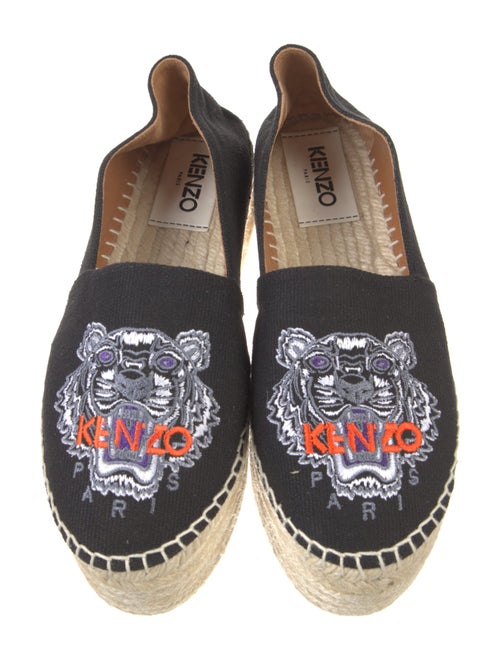 Kenzo Canvas Printed Mules