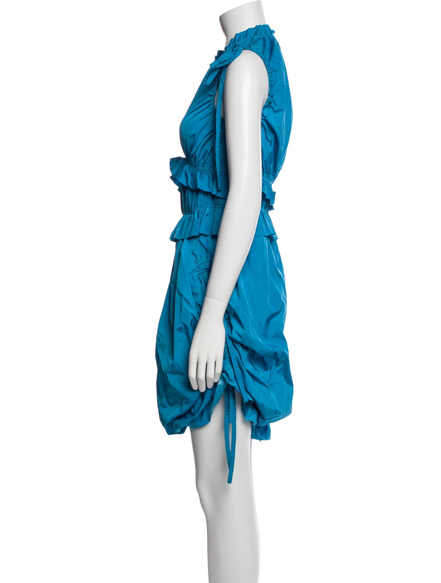 Kenzo Mock Neck Mini Dress