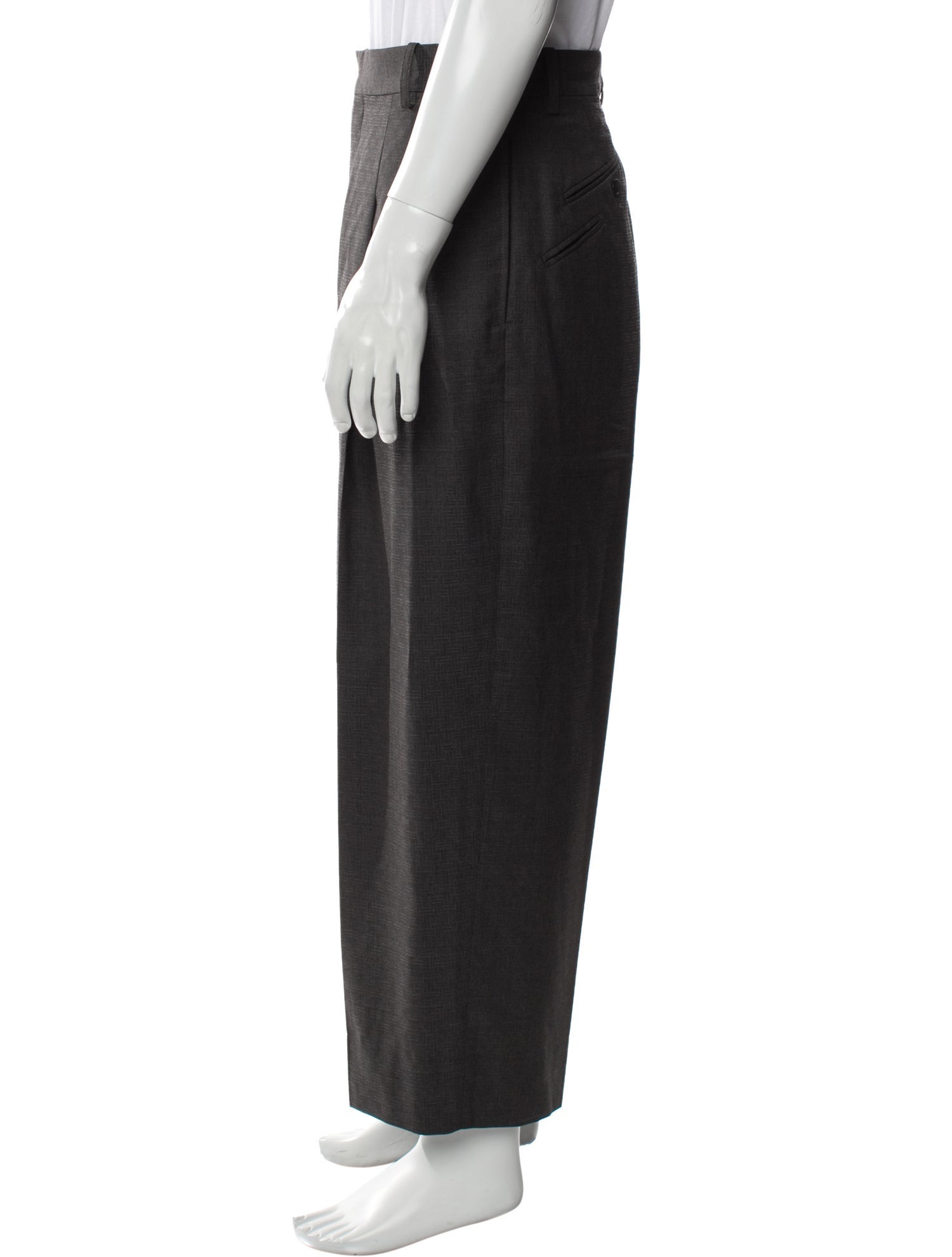 Kenzo Virgin Wool Dress Pants