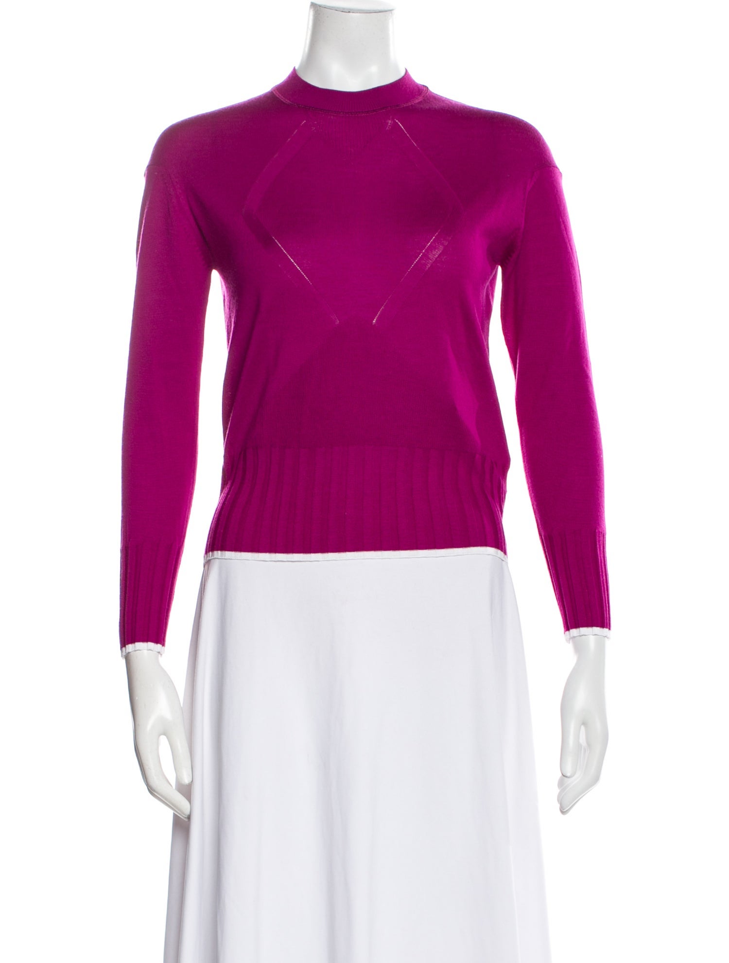 Kenzo Wool Mock Neck Sweater w/ Tags