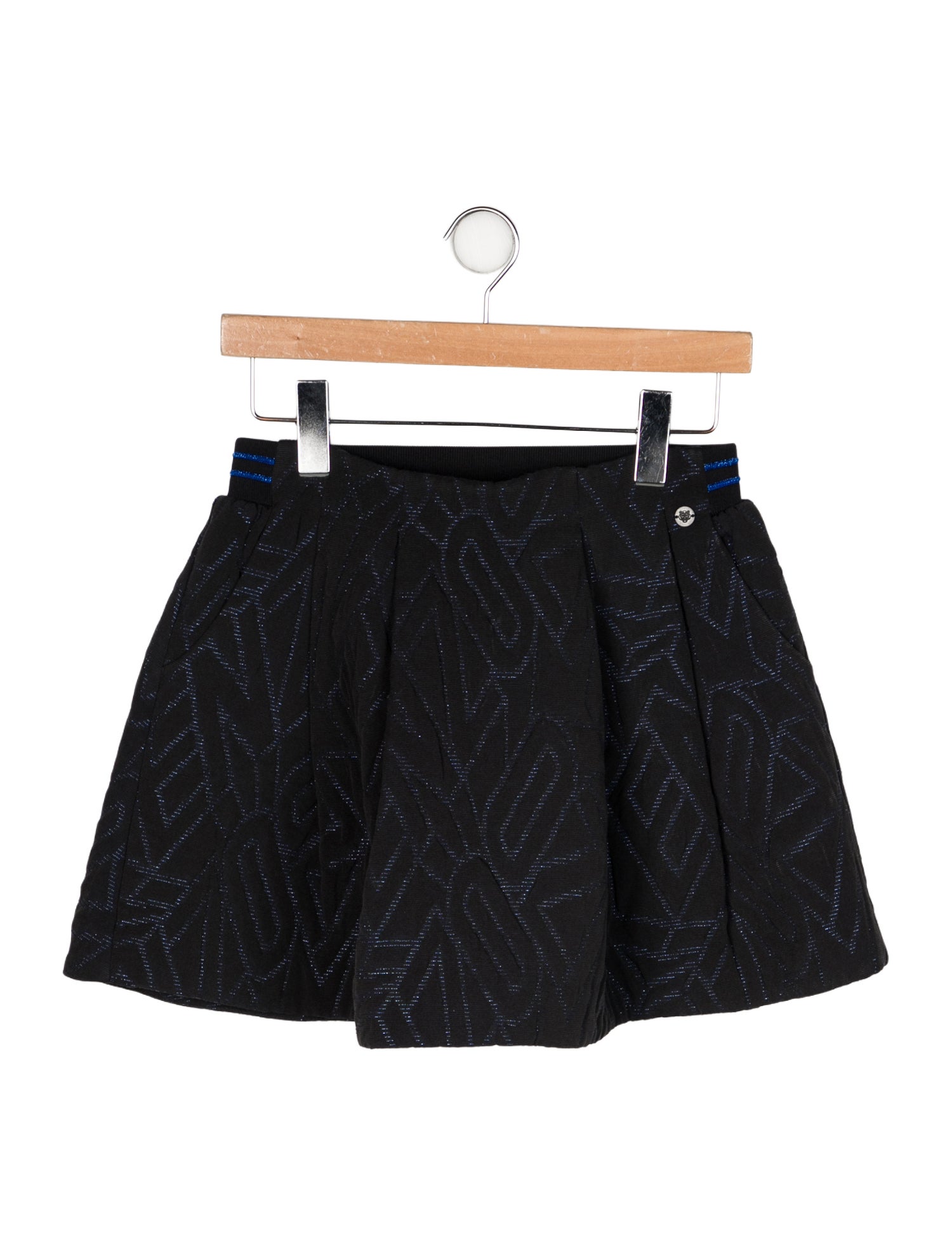 Kenzo Kenzo Girls' Printed Pleated Skirt