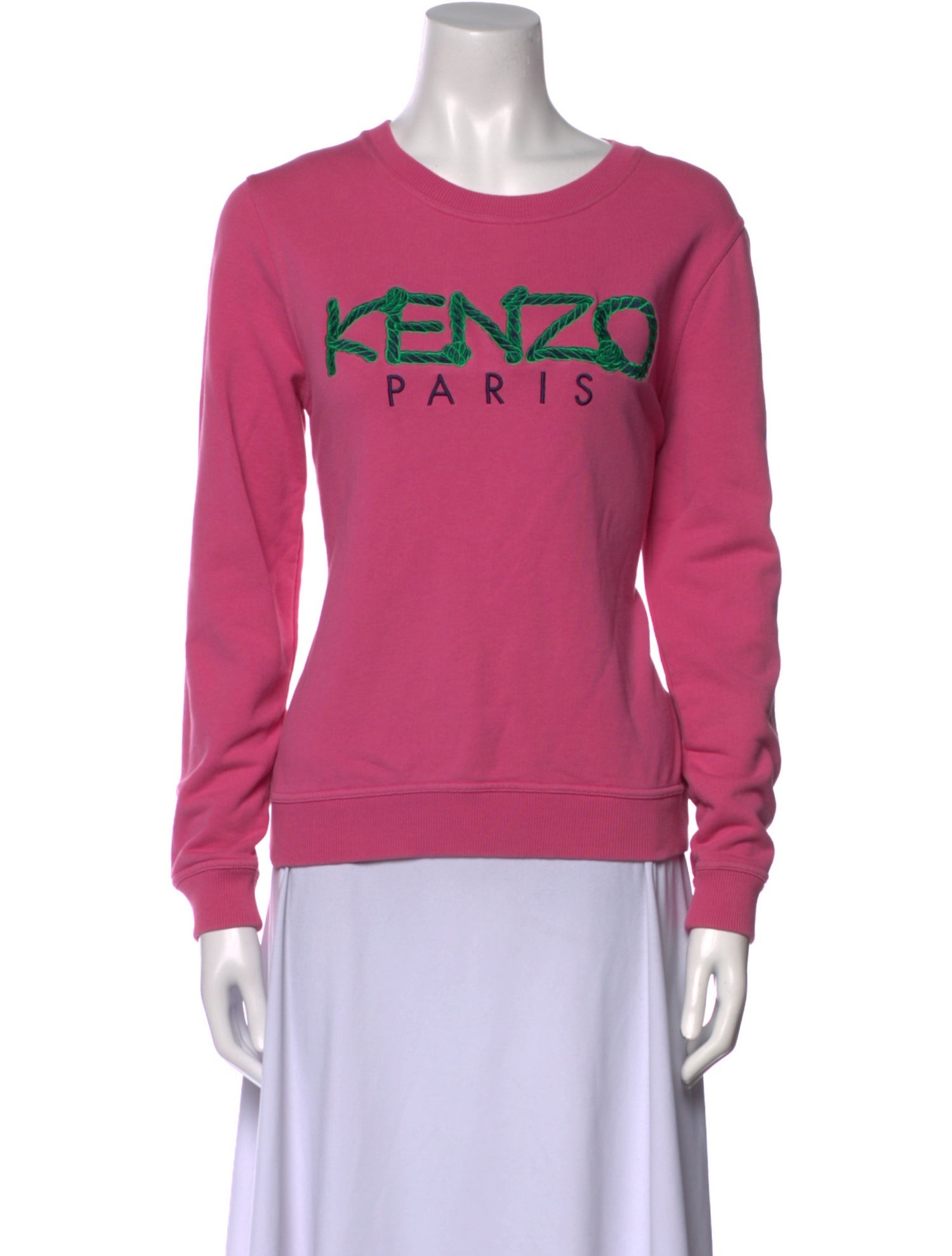 Kenzo Graphic Print Crew Neck Sweatshirt