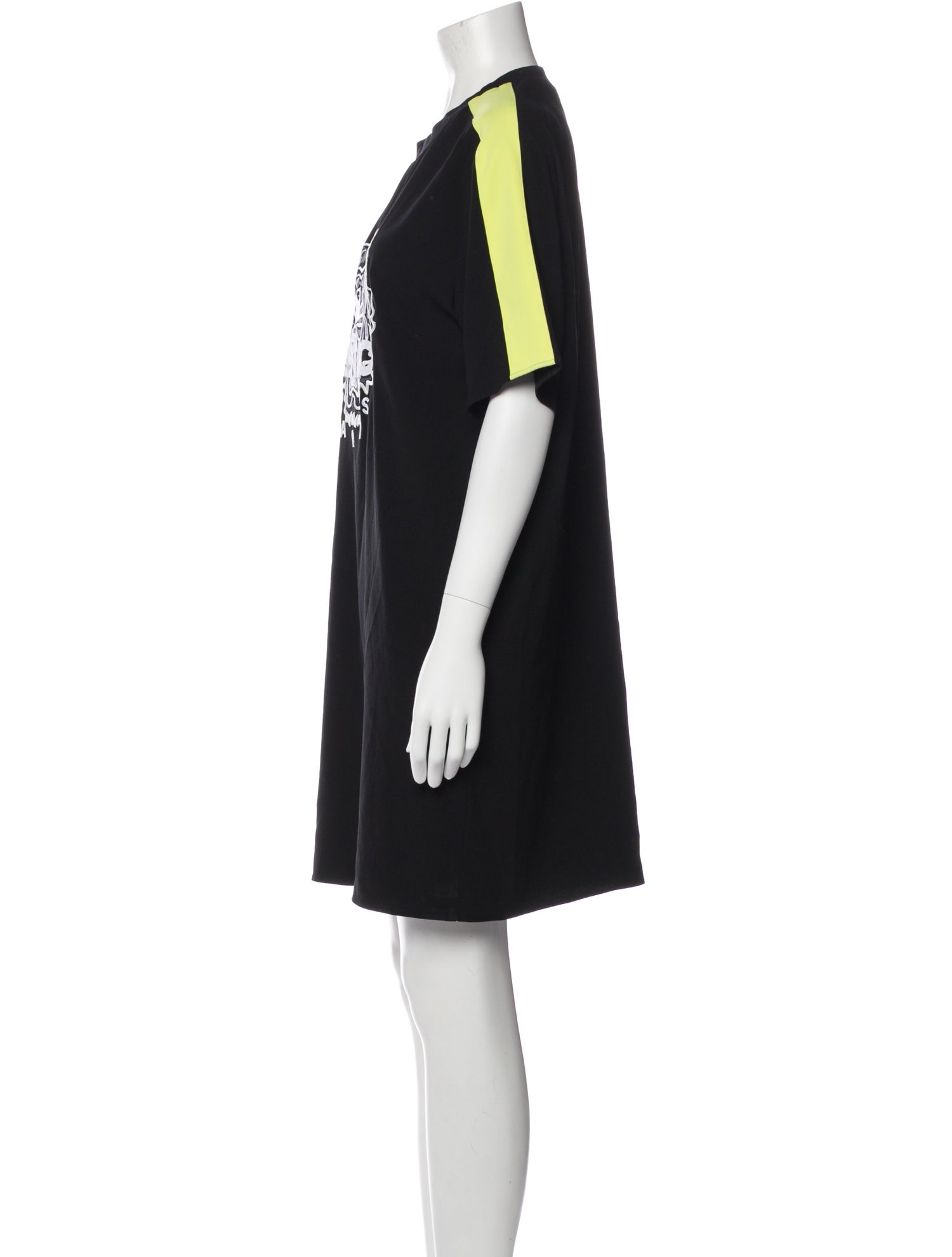 Kenzo Graphic Print Mini Dress