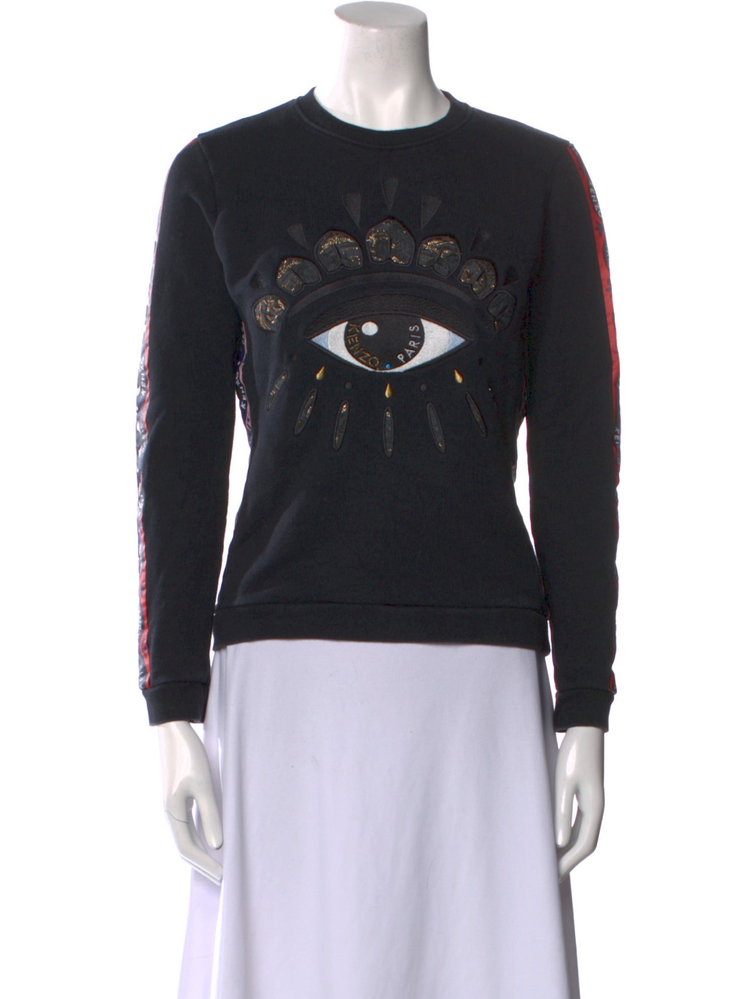 Kenzo Graphic Print Crew Neck Sweatshirt