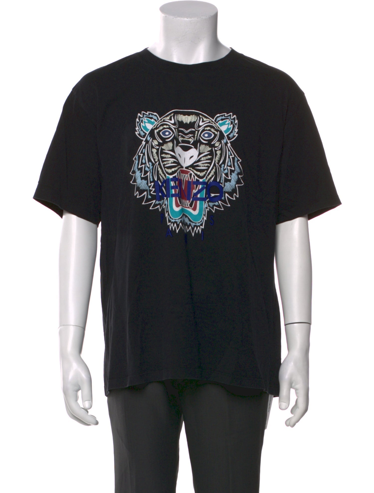 Kenzo Graphic Print Crew Neck T-Shirt