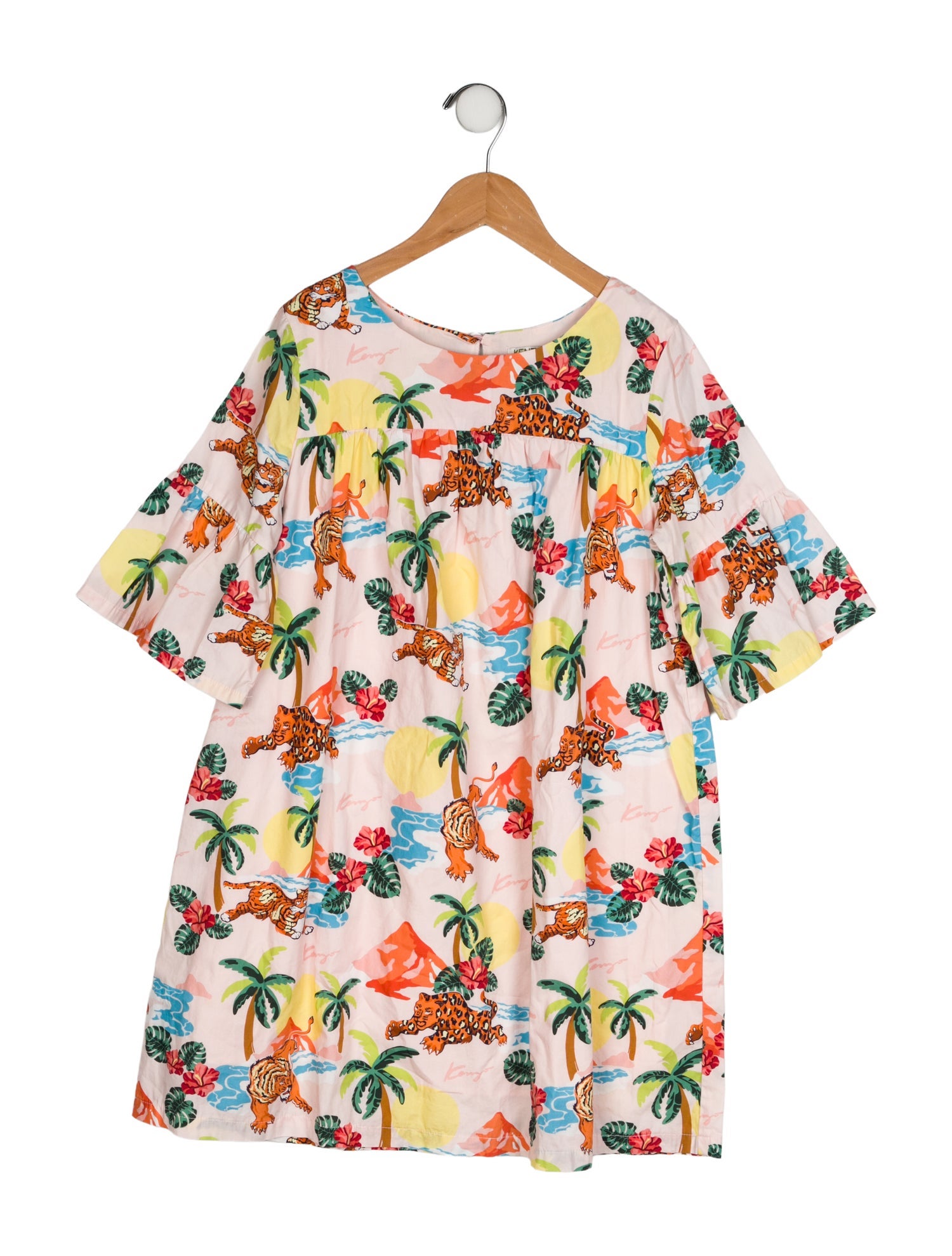 Kenzo Short Sleeved Dress