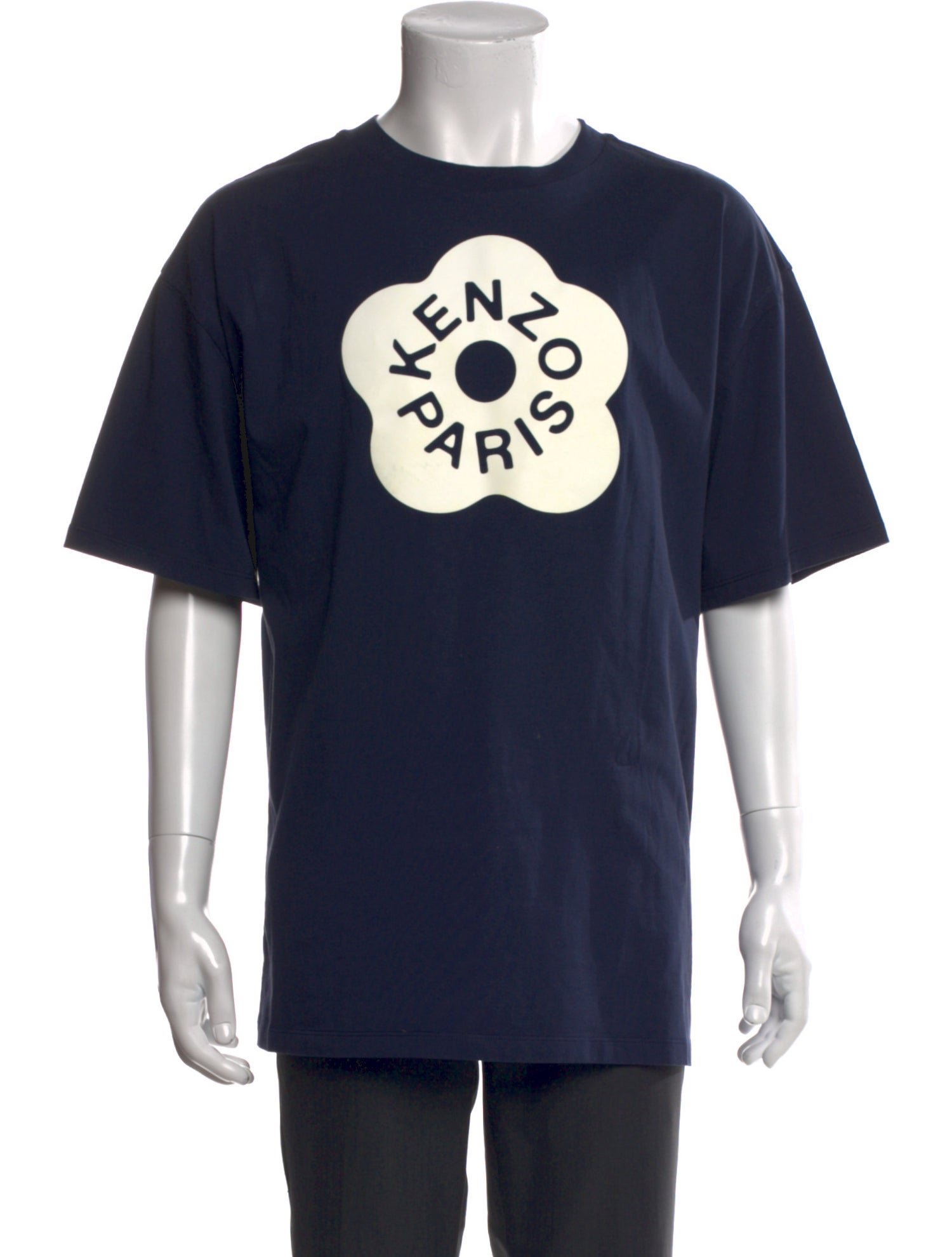 Kenzo Graphic Print Crew Neck T-Shirt