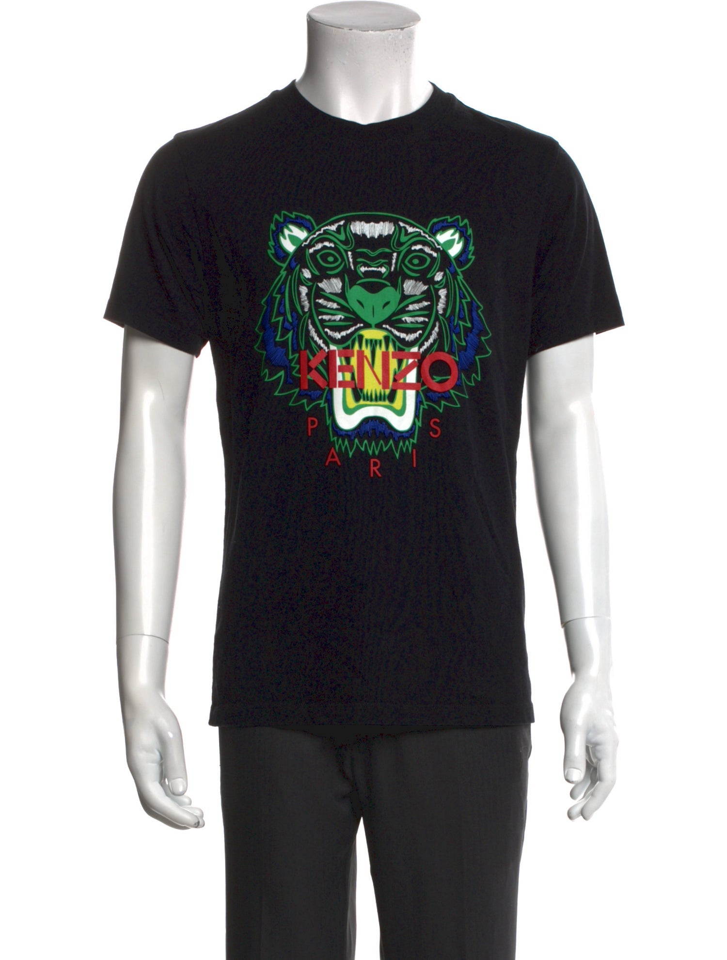 Kenzo Graphic Print Crew Neck T-Shirt