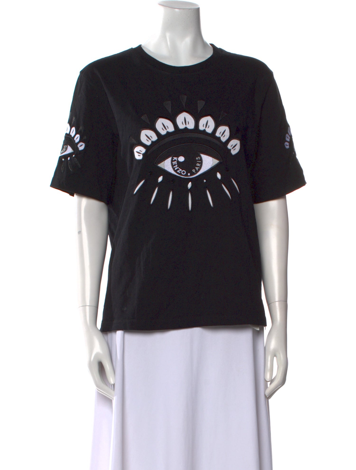 Kenzo Graphic Print Crew Neck T-Shirt