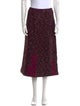 Kenzo Patterned Midi Length Skirt