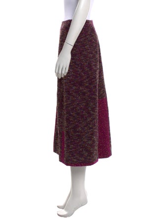Kenzo Patterned Midi Length Skirt