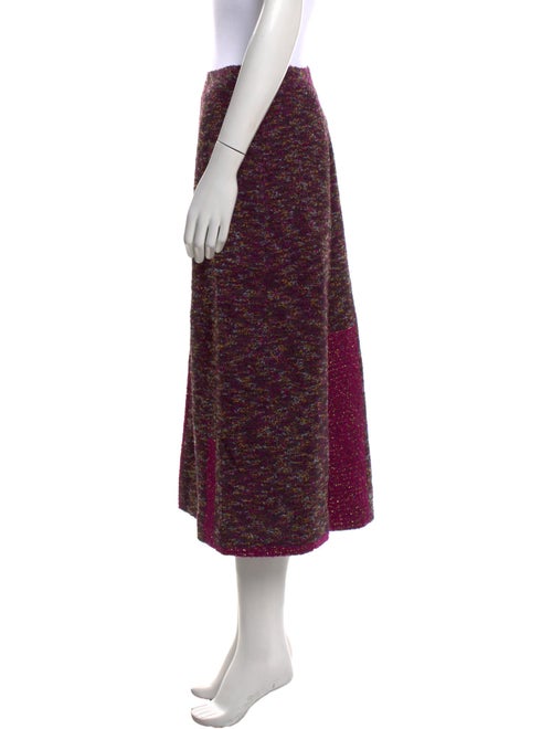 Kenzo Patterned Midi Length Skirt