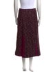 Kenzo Patterned Midi Length Skirt