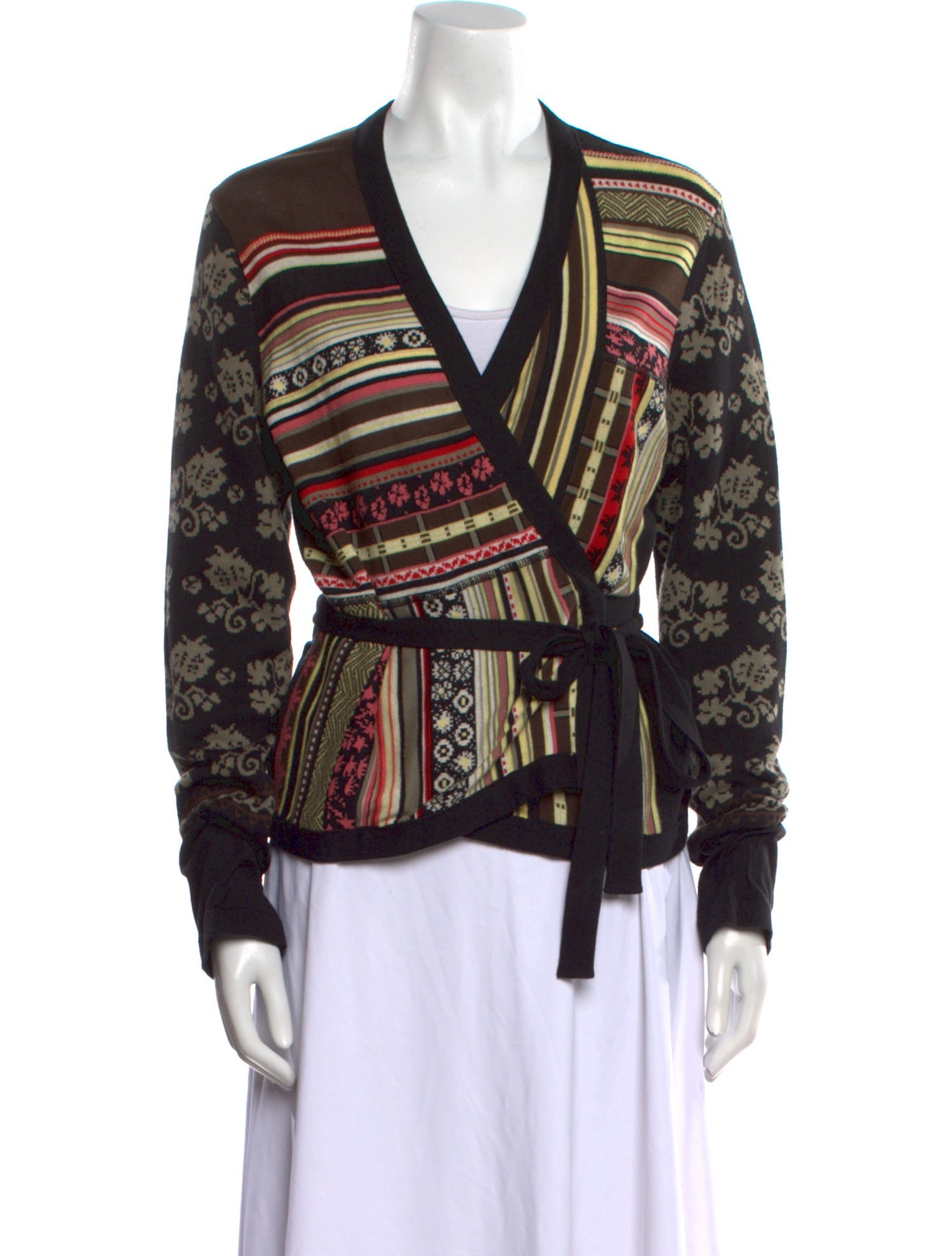 Kenzo Printed V-Neck Sweater