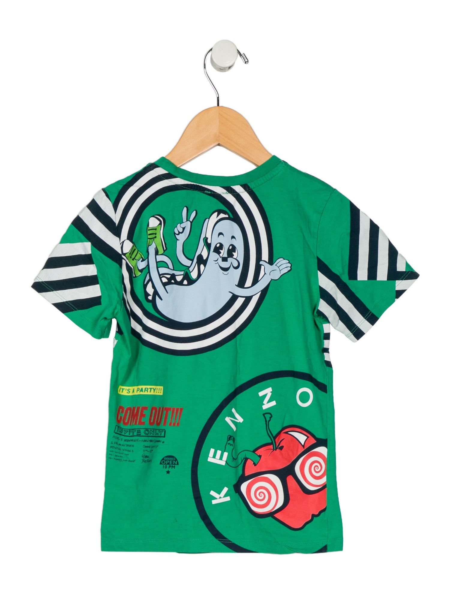 Kenzo Boys' Pattern Print Short Sleeve T-Shirt