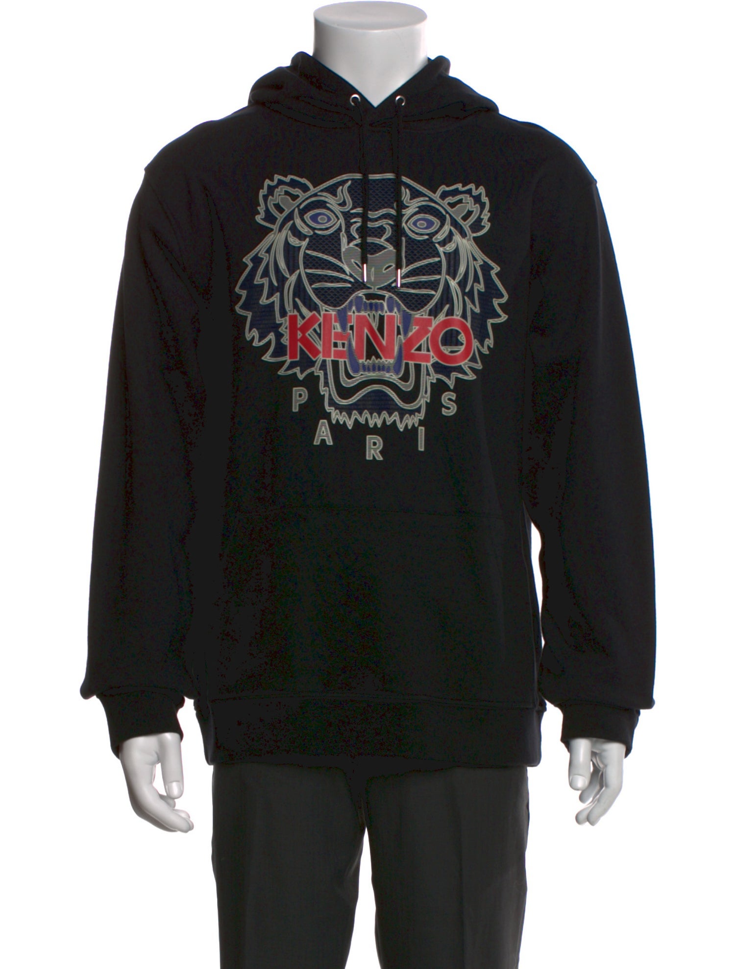 Kenzo Graphic Print Crew Neck Hoodie