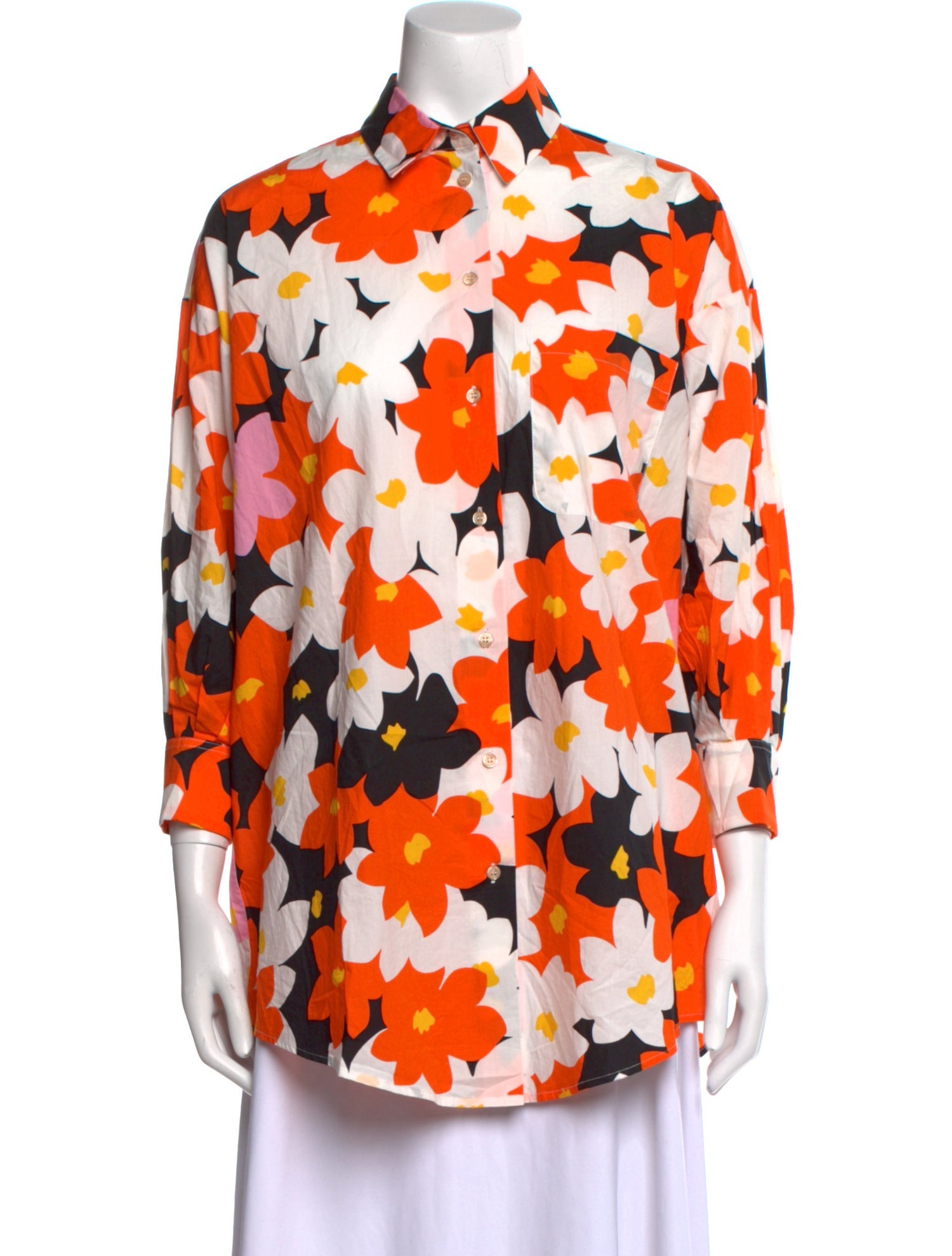 Kenzo Printed Three-Quarter Sleeve Tunic