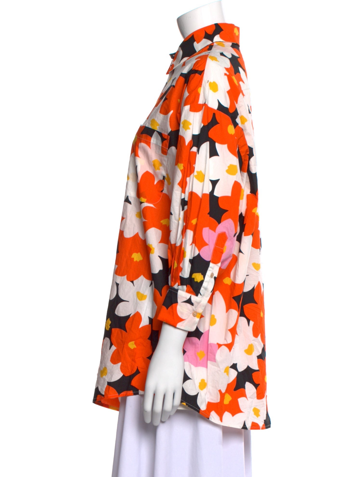 Kenzo Printed Three-Quarter Sleeve Tunic