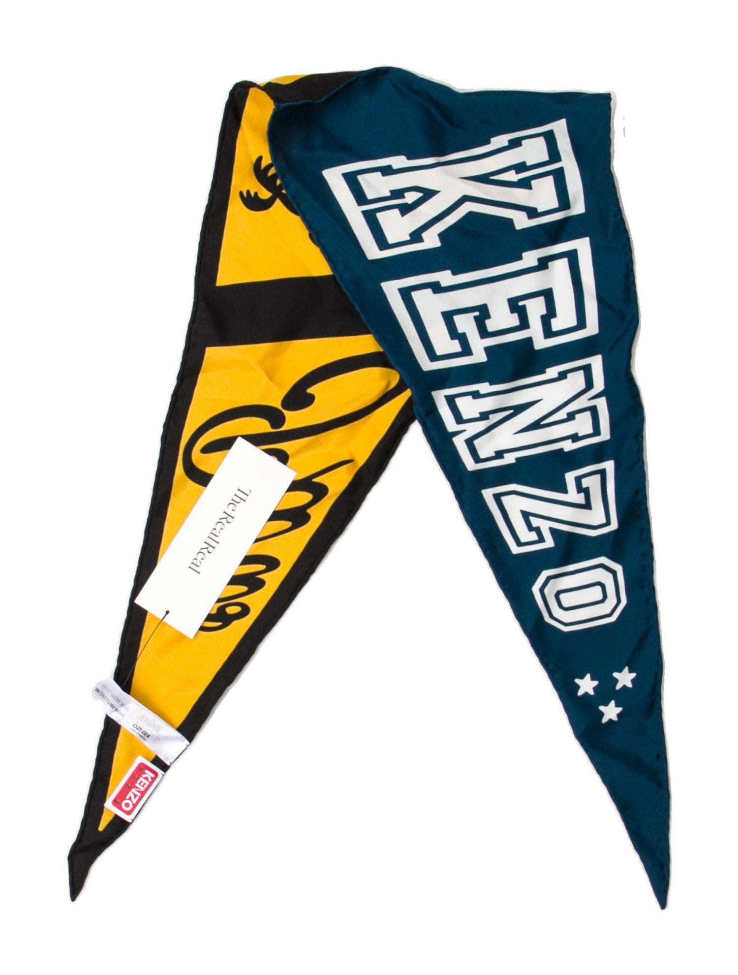 Kenzo Silk Printed Scarf