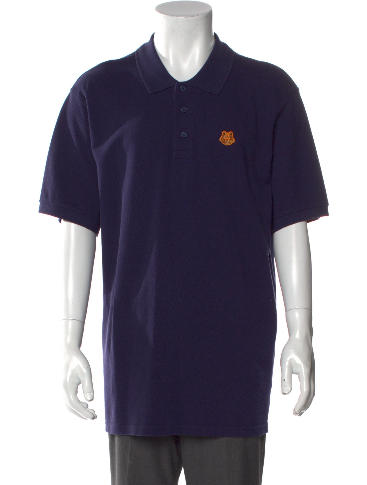 Kenzo Collar Short Sleeve Polo Shirt