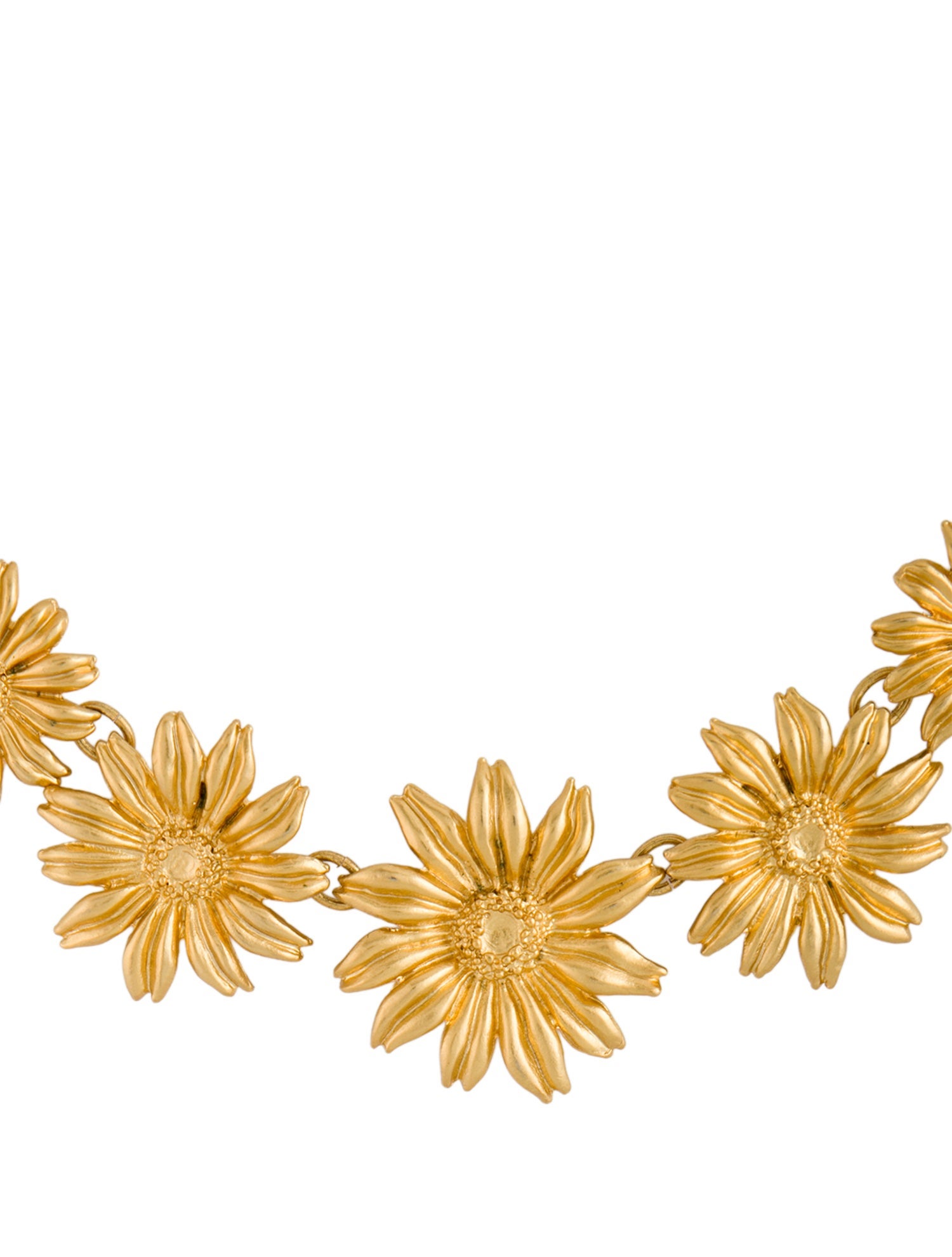 Kenzo Flower Collar Necklace