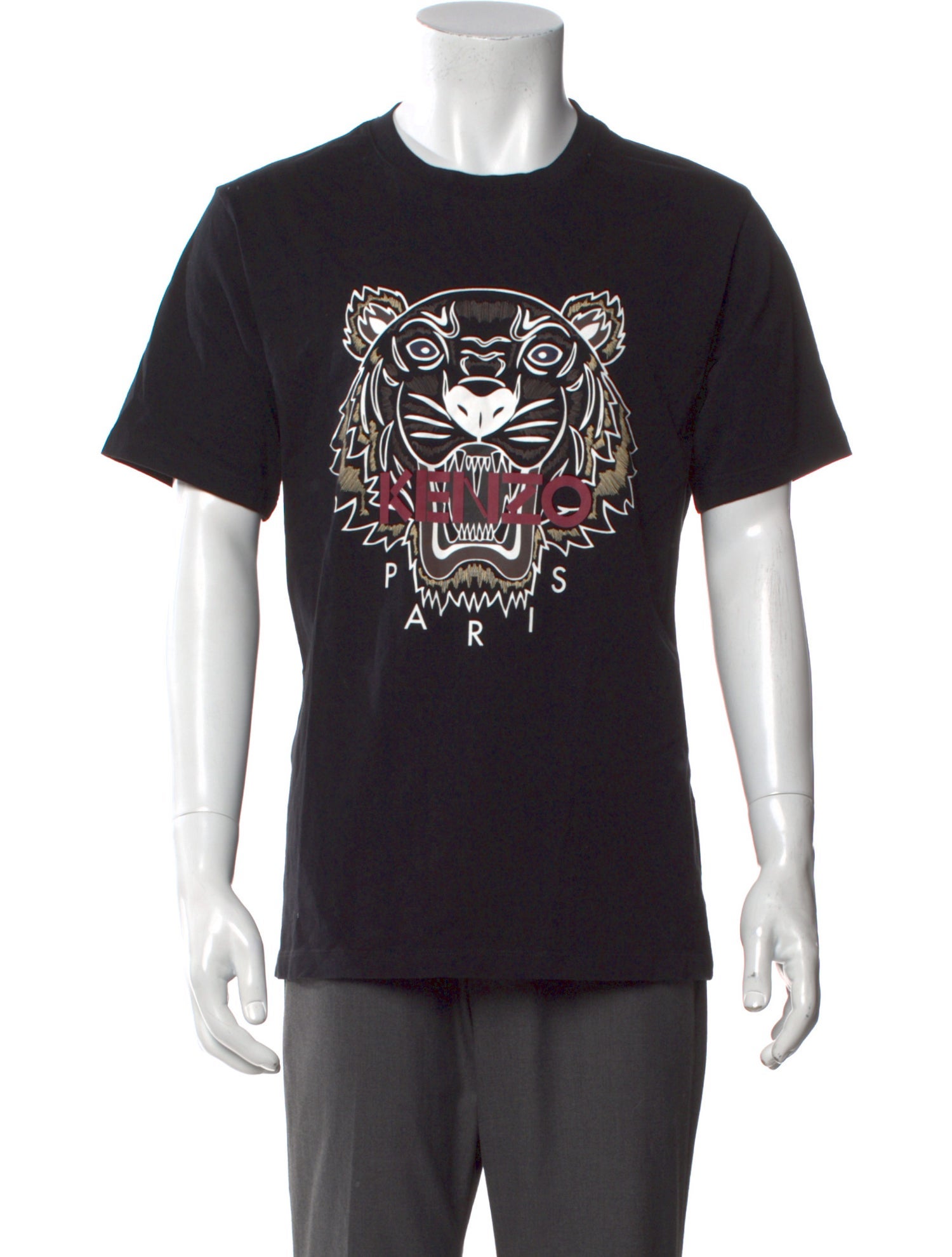 Kenzo Graphic Print Crew Neck T-Shirt