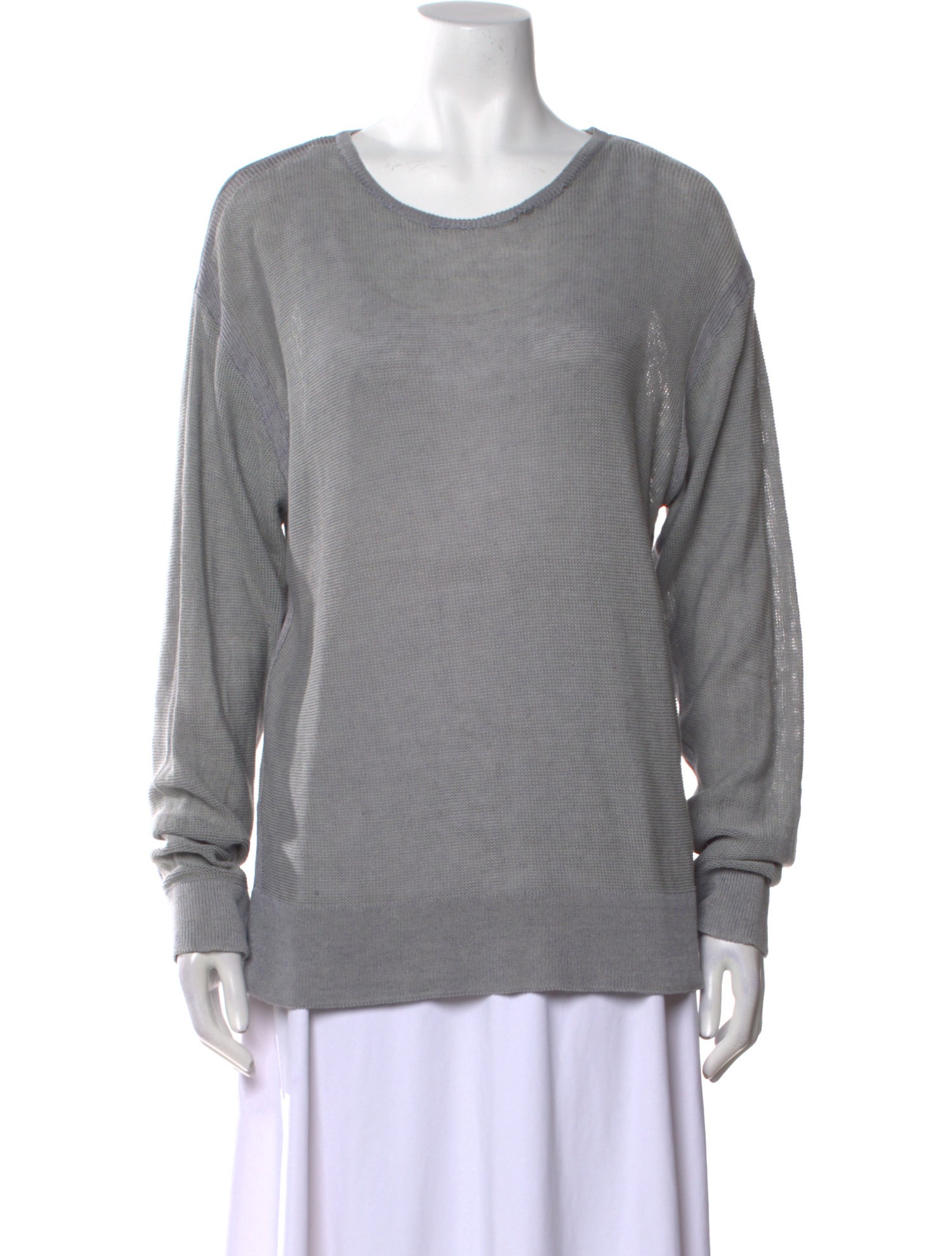 Kenzo Linen Scoop Neck Sweater