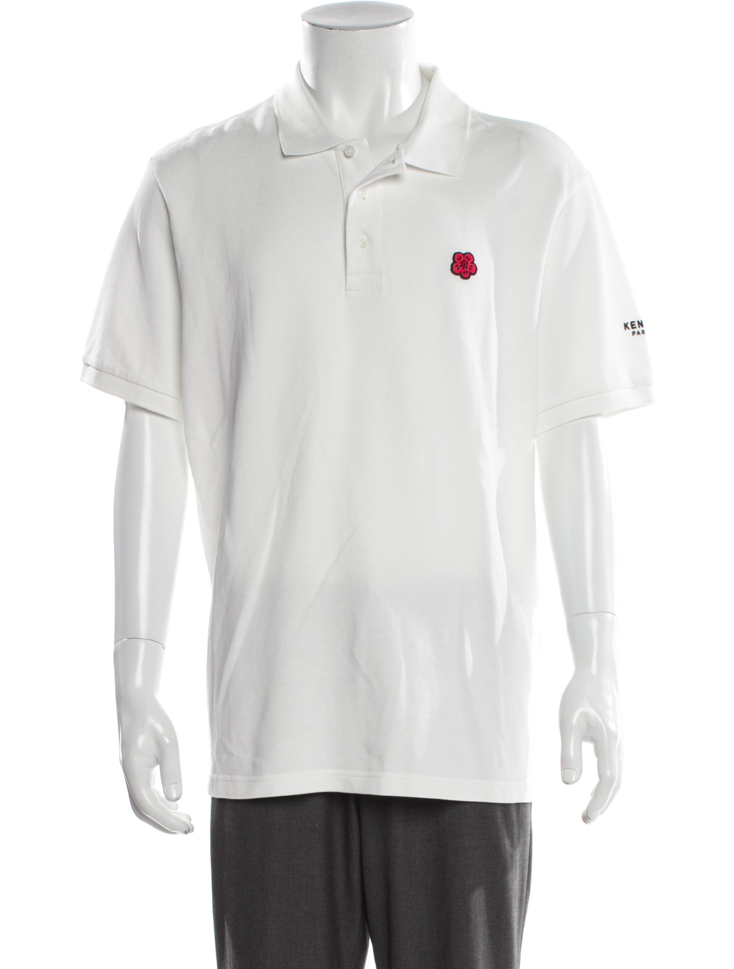 Kenzo Collar Short Sleeve Polo Shirt