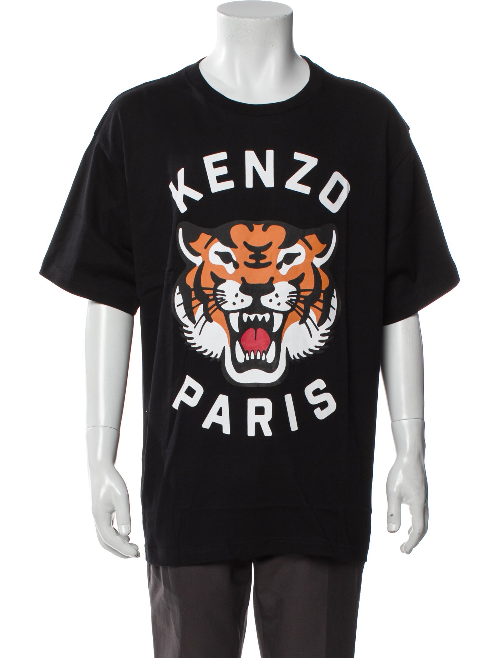 Kenzo Graphic Print Crew Neck T-Shirt