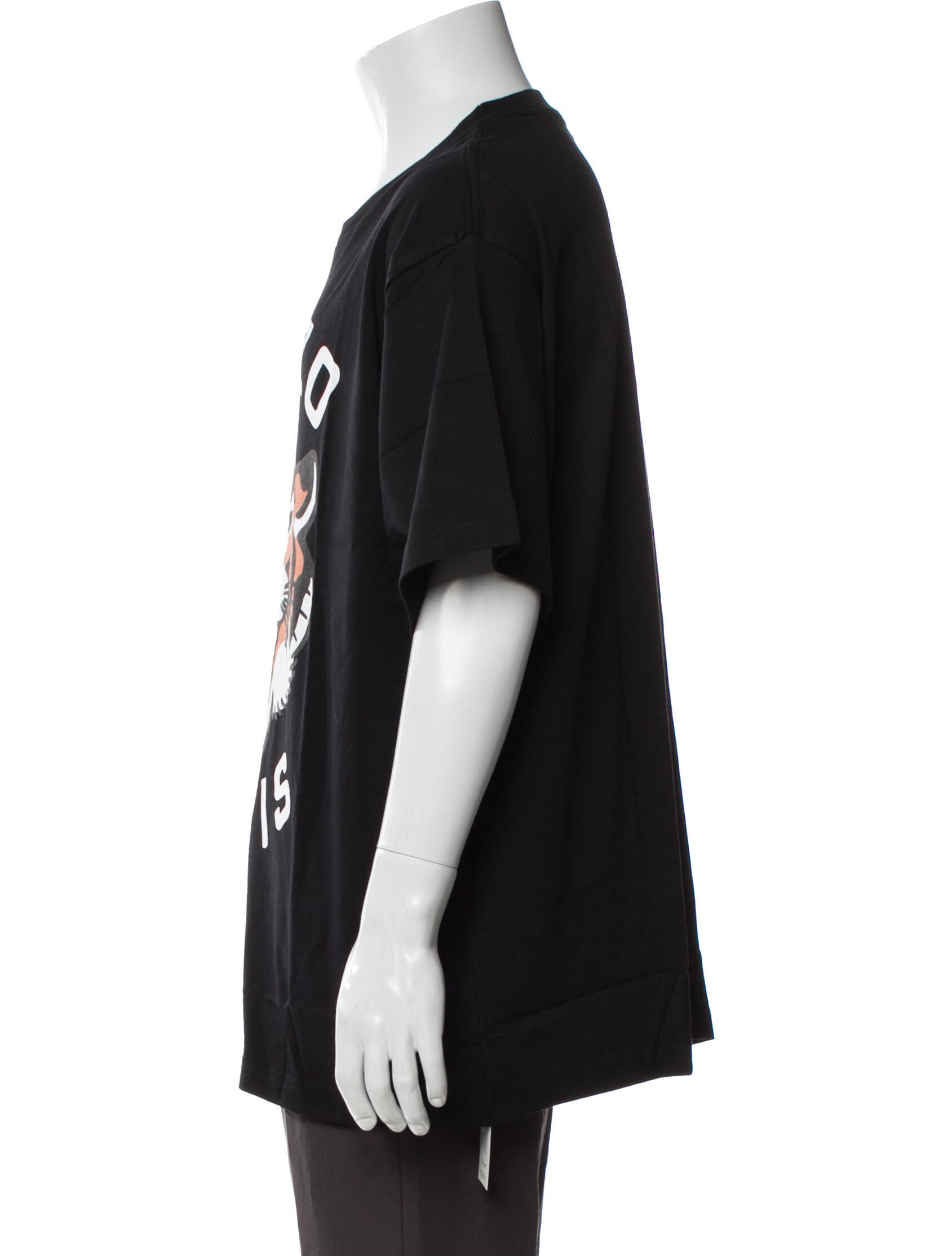 Kenzo Graphic Print Crew Neck T-Shirt