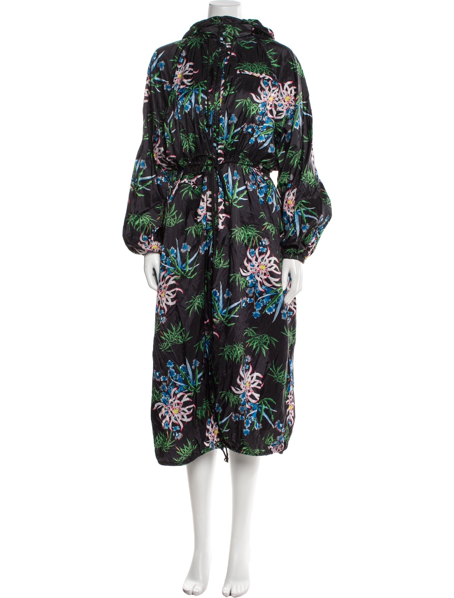 Kenzo Floral Print Coat