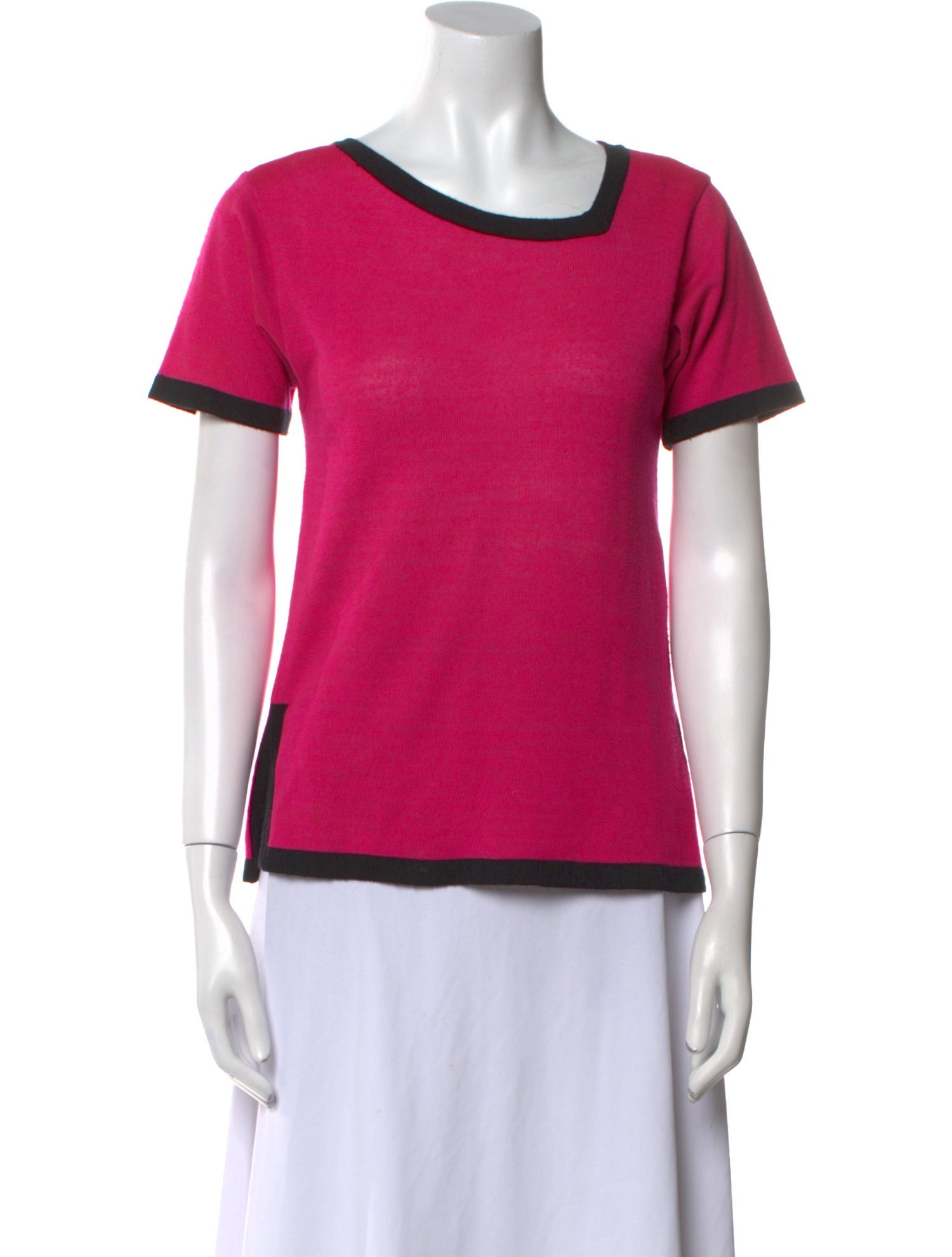 Kenzo Asymmetrical Short Sleeve T-Shirt