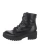 Kenzo Leather Combat Boots