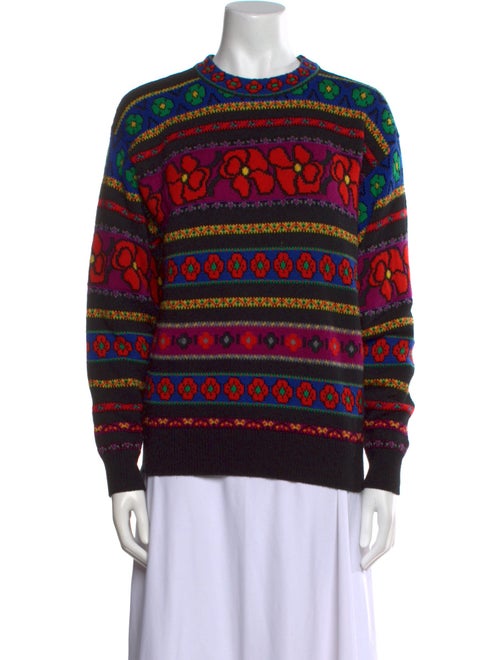 Kenzo Virgin Wool Printed Sweater
