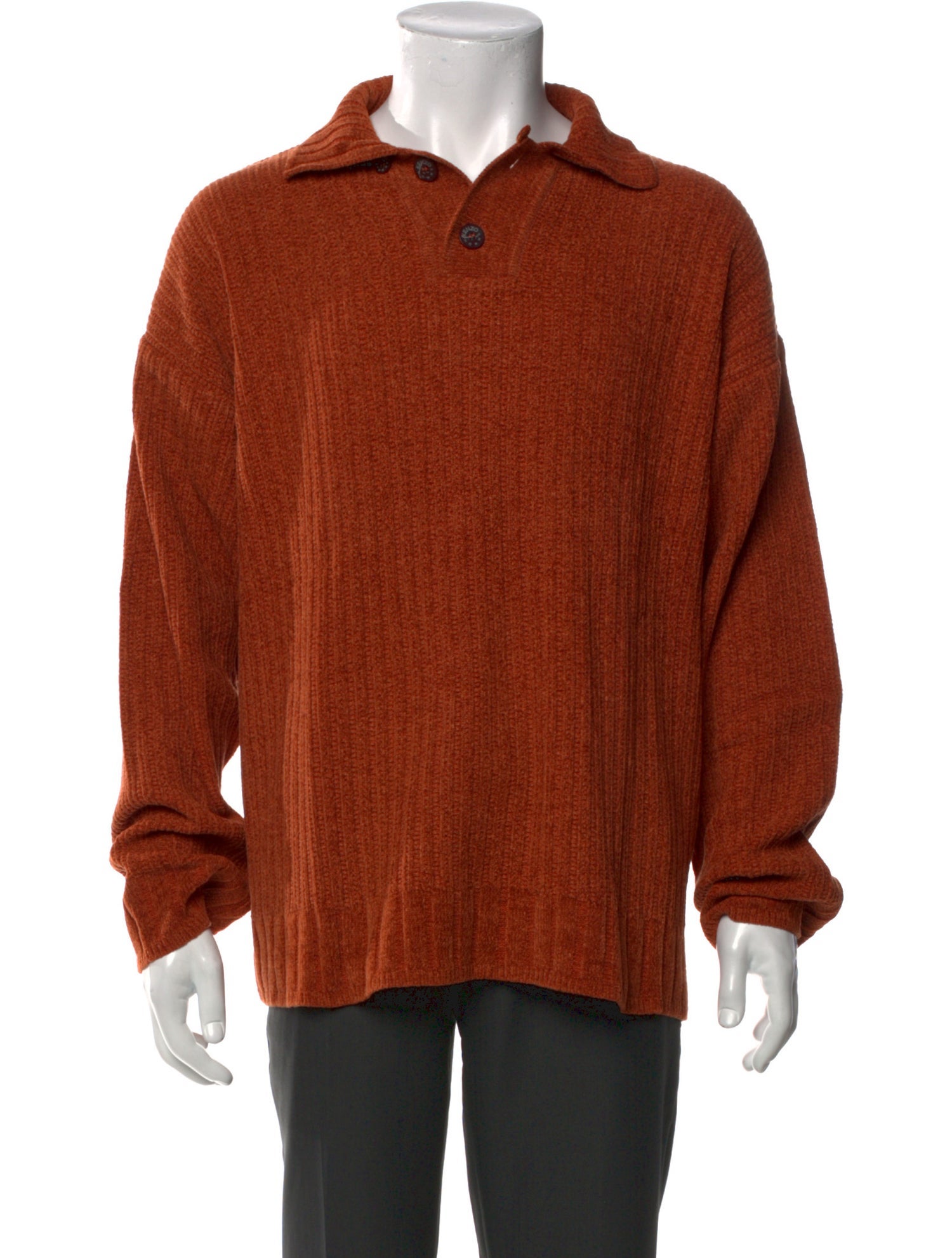 Kenzo Crew Neck Long Sleeve Polo Sweater
