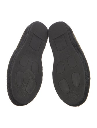 Kenzo Canvas Embroidered Accent Espadrilles