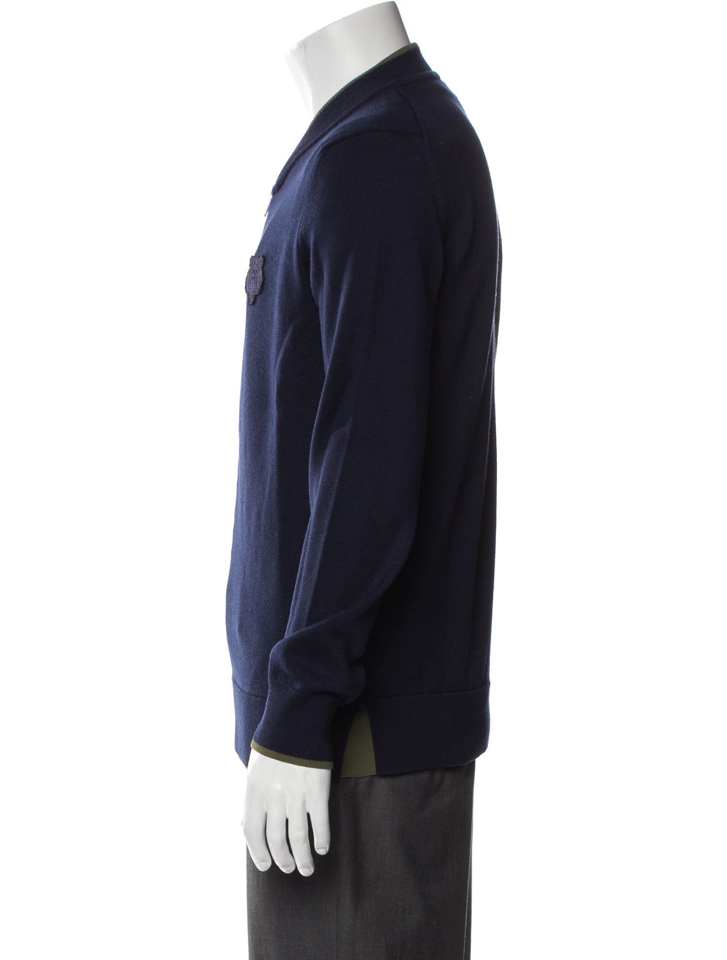 Kenzo Wool V-Neck Cardigan